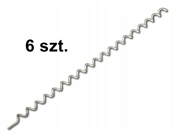 Sprężyna do nabijarki maszynki PRAWOSKRĘTNA !!! 6 szt.