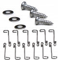 UNIVERSAL MOUNTING SPRING MOSQUITO NET / FRAME / HINGE | 100 PCS