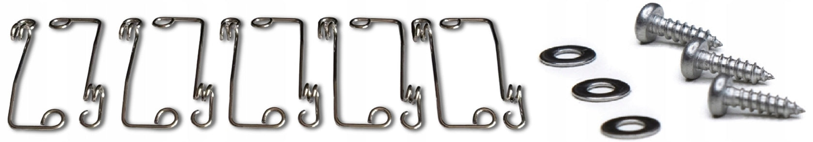 MOUNTING SPRING - CATCH / HOLDER FOR MOSQUITO NET | 50 PCS.