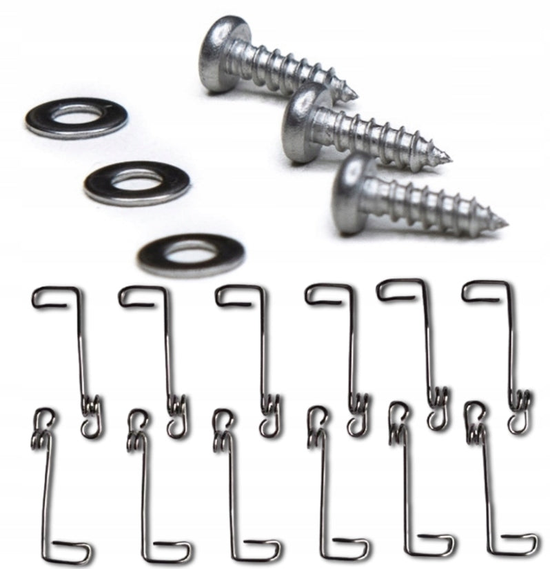 MOUNTING SPRING - CATCH / HOLDER FOR MOSQUITO NET | 50 PCS.