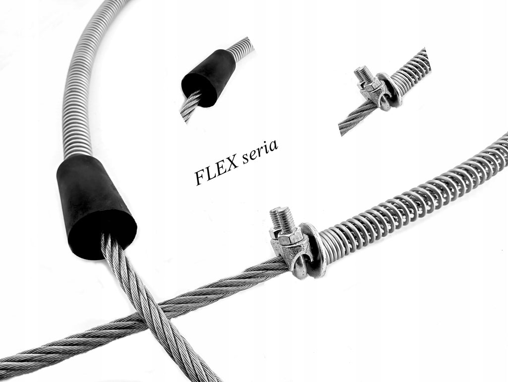 STAINLESS steel spring 1.5m zip line brake progressive zip line