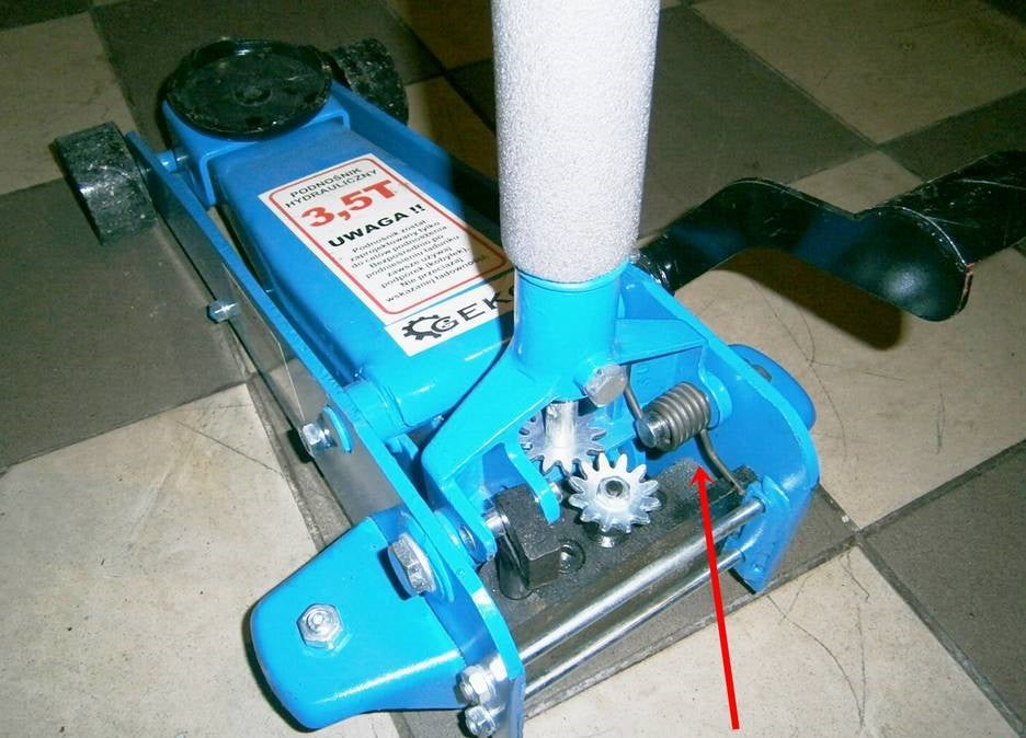 Sprężyna lewarka żaba podnośnik hydrauliczny 3T