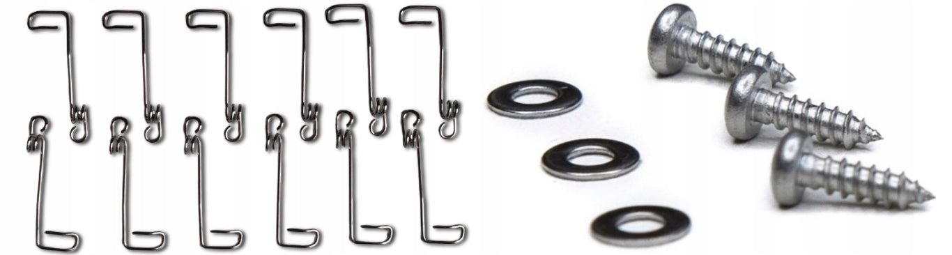 MOUNTING SPRING - CATCH / HOLDER FOR MOSQUITO NET | 50 PCS.