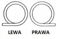 Sprężyna Bramy Segmentowej KRISPOL K2RC Lewa/Prawa