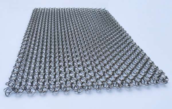 WYCIERACZKA METALOWA DRUCIANA Z DRUTU 50 x 70 cm