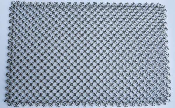 WYCIERACZKA METALOWA DRUCIANA Z DRUTU 50 x 70 cm